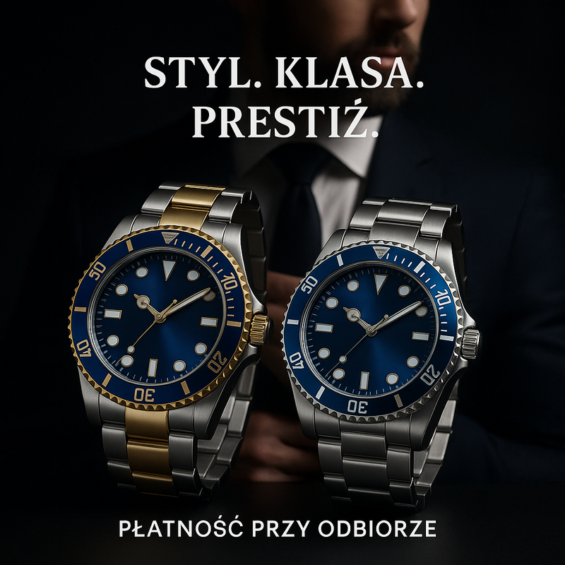 RLX Ocean Prestige™ – Zestaw 2 męskich zegarków kwarcowych ze stali nierdzewnej – 40 mm